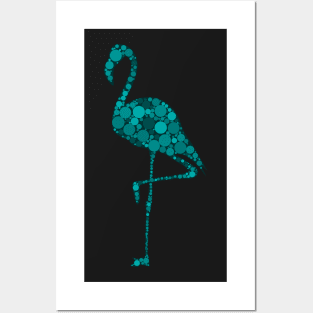 Blue Flamingo | Pop Art Posters and Art